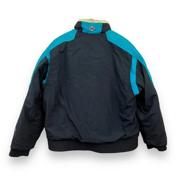 Vintage Members Only All Points Color Bomb Graphic Print Retro Ski Jacket 1980’s - Picture 8 of 16